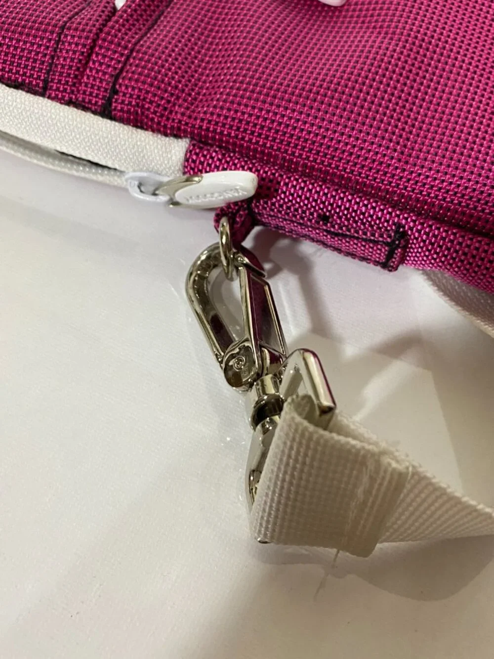 VANGODDY Hydei Laptop Tablet Crossbody Shoulder Bag Pink Travel Case 13.6 x 9.25